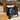 Injection molded Record holder noir duke fits 70lps with caster wheels