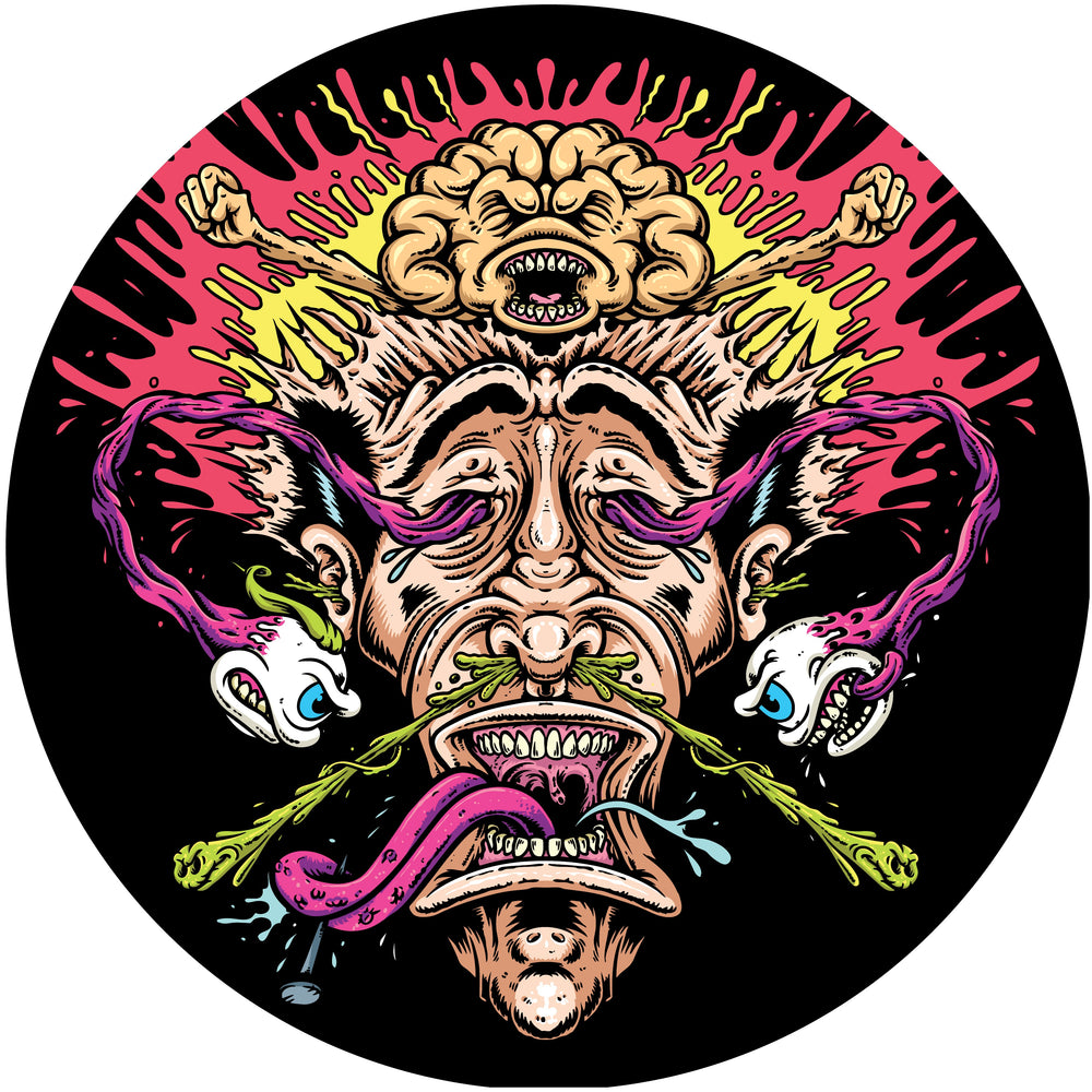 Marcos Cabrera - The Funk Achromat Slip Mat - Brain Riot