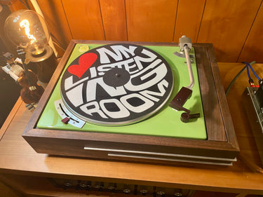 Love My Listening Room - Felt Slip Mat