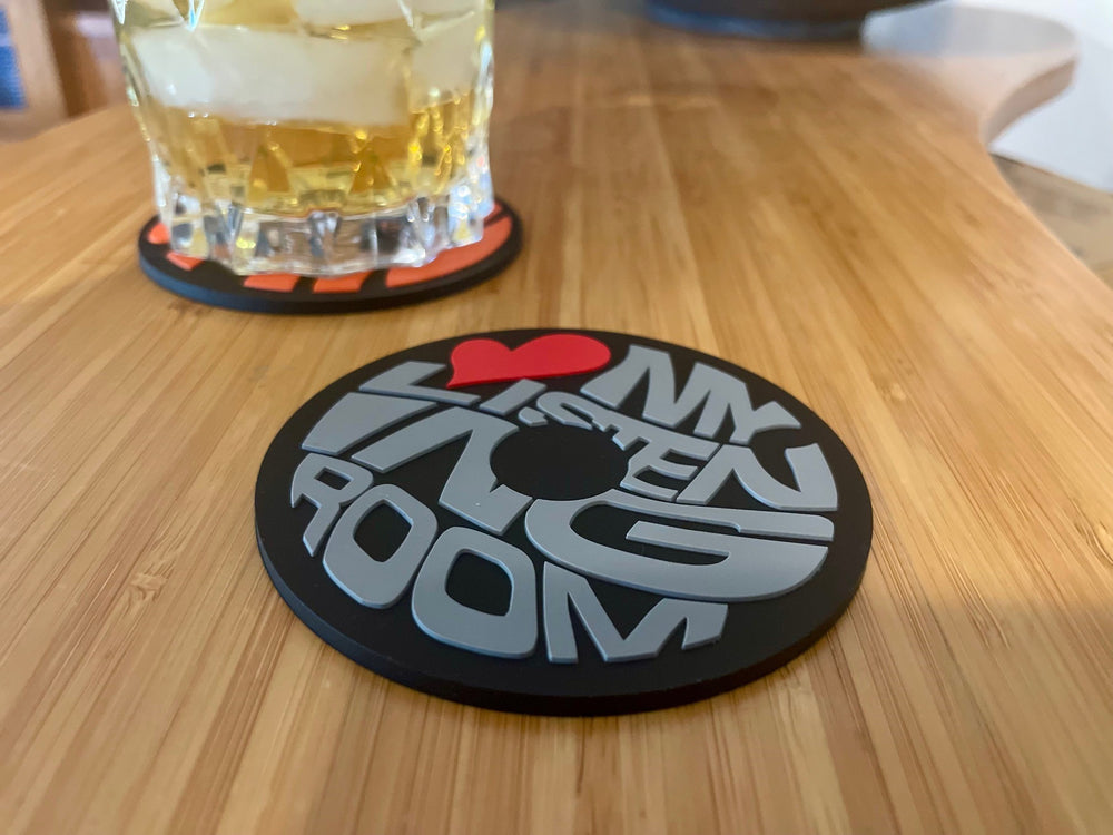 Love My Listening Room - Coaster - Beer Mats