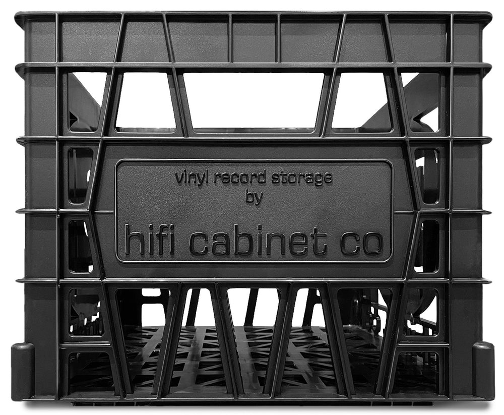 hifi cabinet co - Vinyl Record Storage Crate - Noir Duke