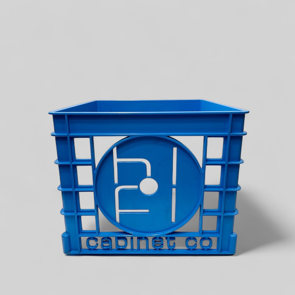 Moody Blue - Vinyl Record Storage Crate
