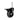 4 Black Easy Glide Caster Wheels