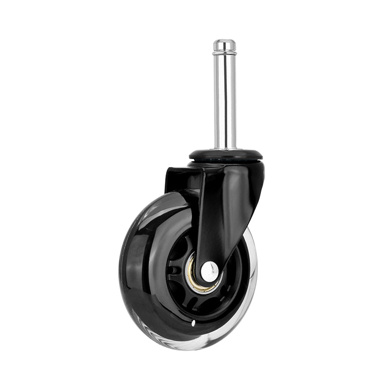 Snap Set Locking Casters Wheels- Noir Duke