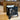 Injection molded Record holder noir duke fits 70lps with caster wheels