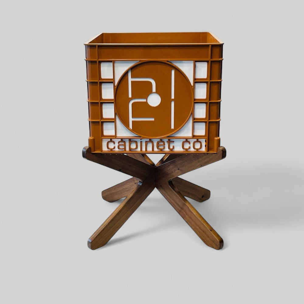 Brown Sugar - Vinyl Record Storage Crate