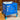 Injection molded Lp storage, moody blue crate fits 70lps and caster wheels and measurements