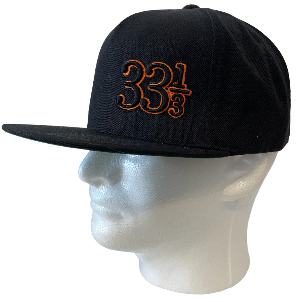Sustainable 33 1/3 LP Cap Made From Recycled Plastic Bottles.